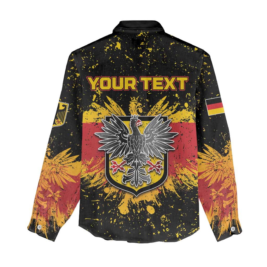 Personalized Germany Women Casual Shirt Bundeswappen Art Symbol - Wonder Print Shop