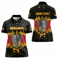 Personalized Germany Women Polo Shirt Bundeswappen Art Symbol - Wonder Print Shop
