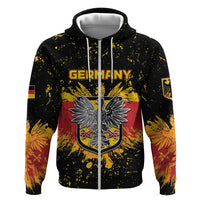 Personalized Germany Zip Hoodie Bundeswappen Art Symbol - Wonder Print Shop