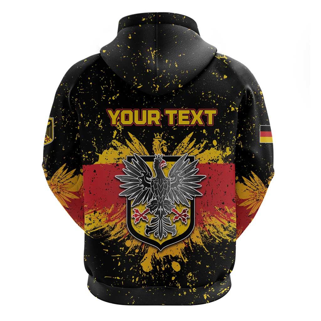 Personalized Germany Zip Hoodie Bundeswappen Art Symbol - Wonder Print Shop