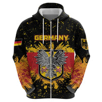 Personalized Germany Zip Hoodie Bundeswappen Art Symbol - Wonder Print Shop