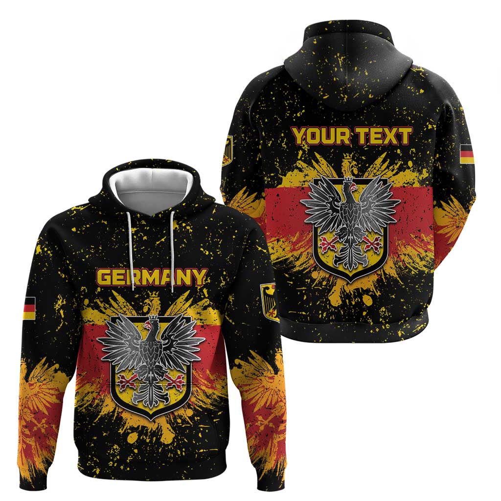Personalized Germany Zip Hoodie Bundeswappen Art Symbol - Wonder Print Shop