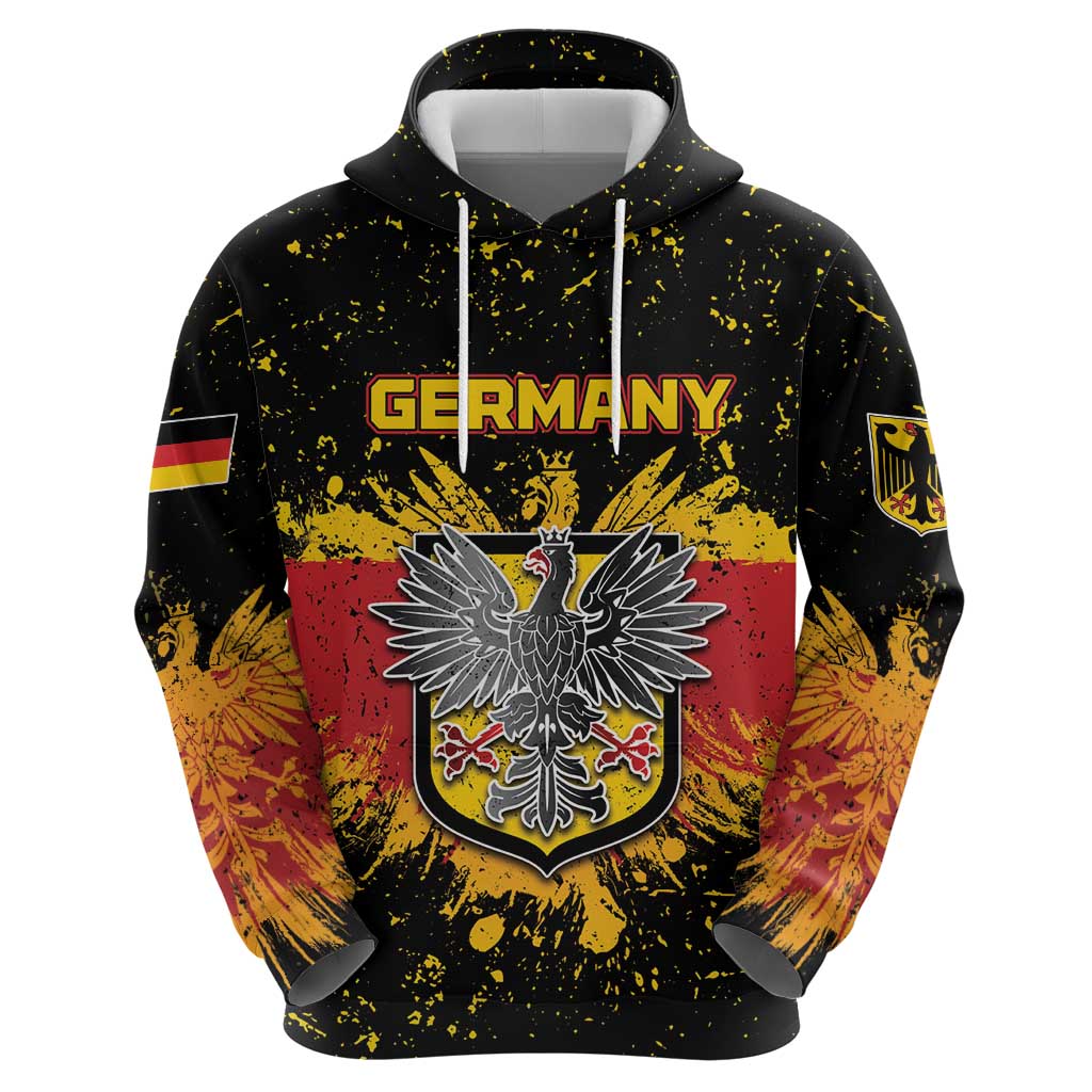 Personalized Germany Zip Hoodie Bundeswappen Art Symbol - Wonder Print Shop