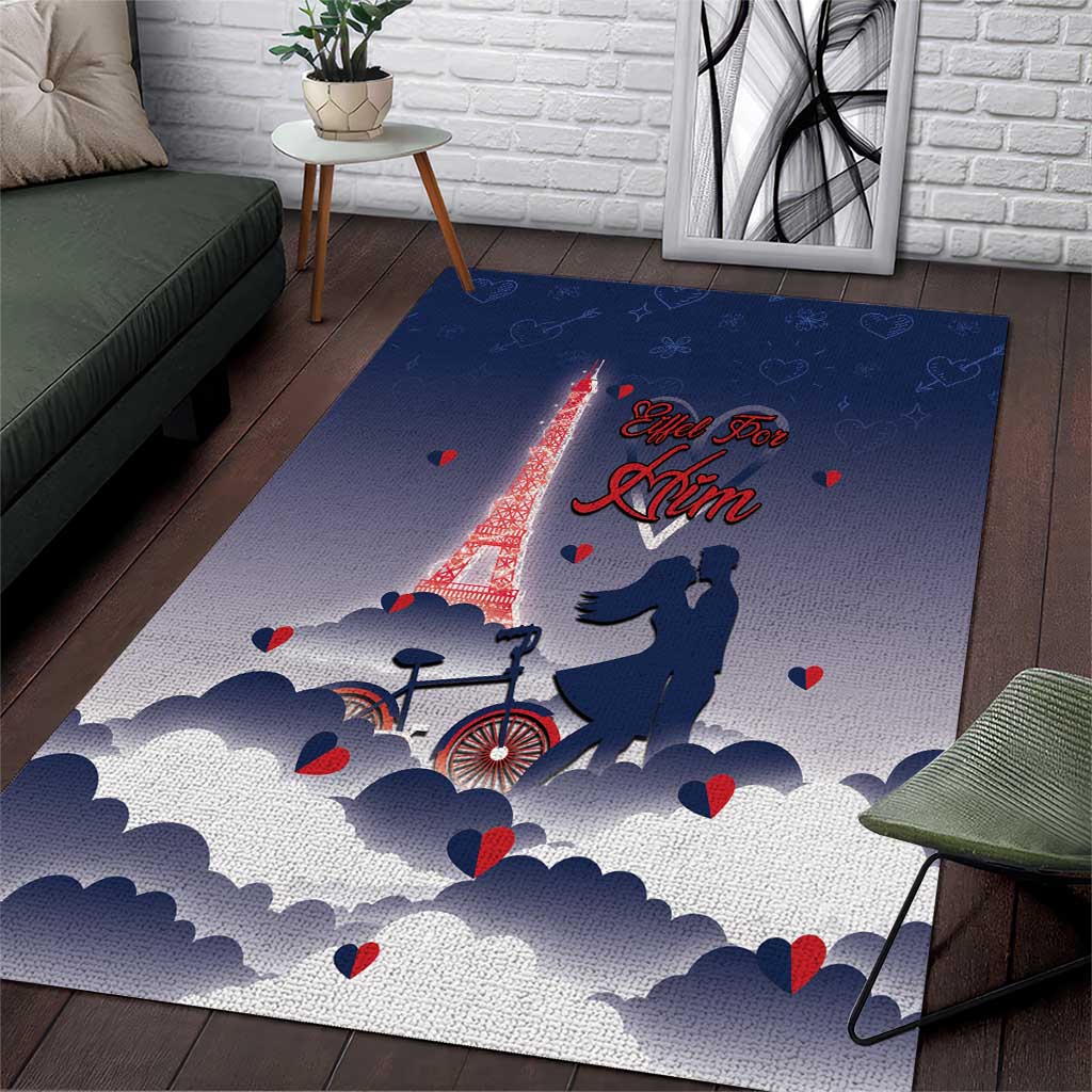 France Area Rug Eiffel For Him - Wonder Print Shop
