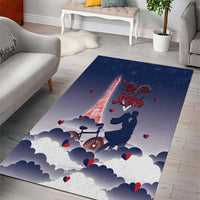 France Area Rug Eiffel For Him - Wonder Print Shop