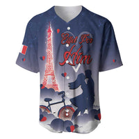 Personalized France Baseball Jersey Eiffel For Him - Wonder Print Shop