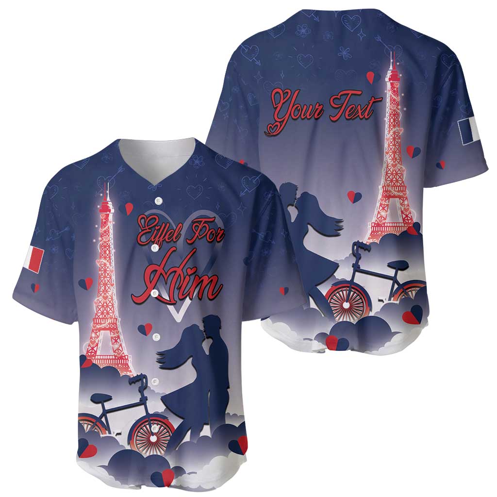 Personalized France Baseball Jersey Eiffel For Him - Wonder Print Shop