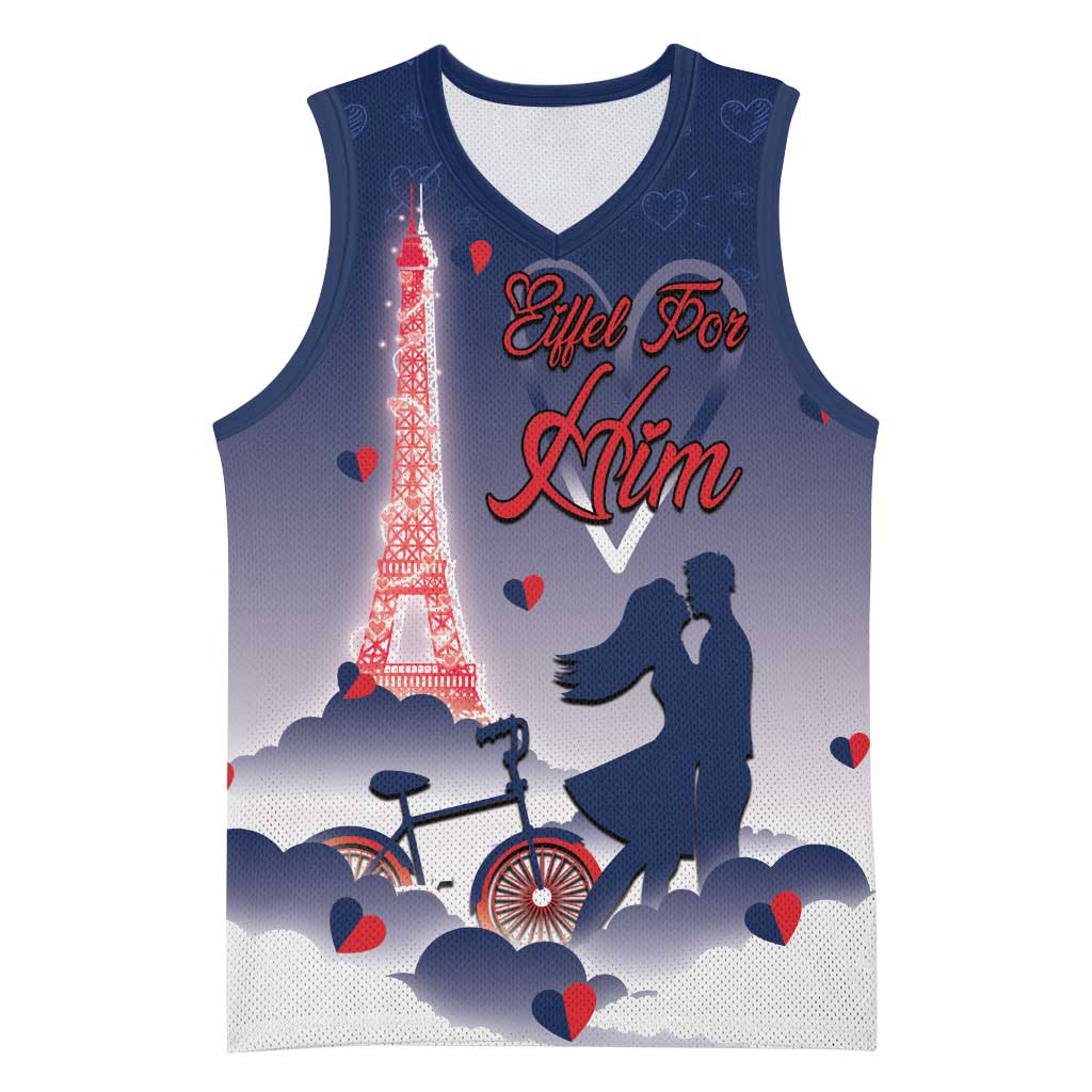 Personalized France Basketball Jersey Eiffel For Him - Wonder Print Shop