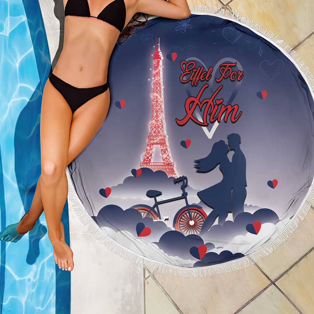 France Beach Blanket Eiffel For Him - Wonder Print Shop