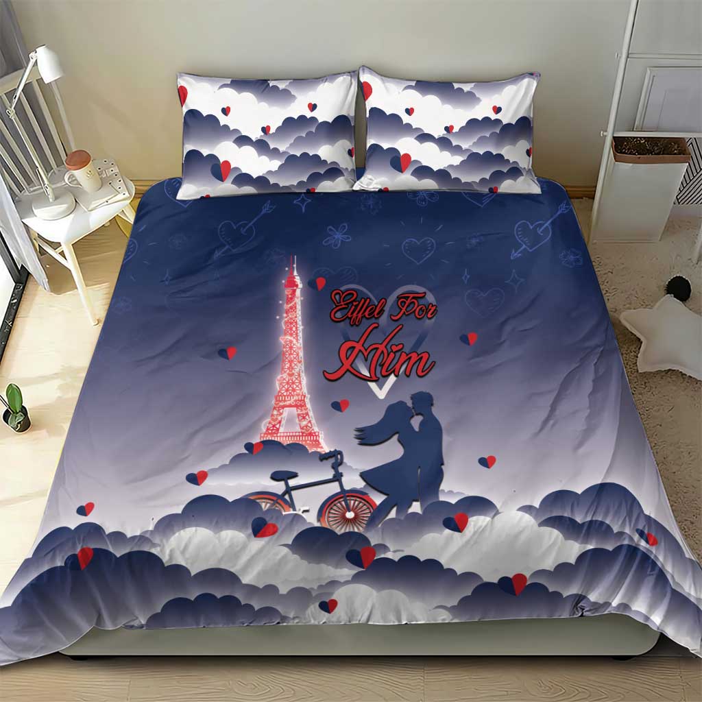 France Bedding Set Eiffel For Him - Wonder Print Shop