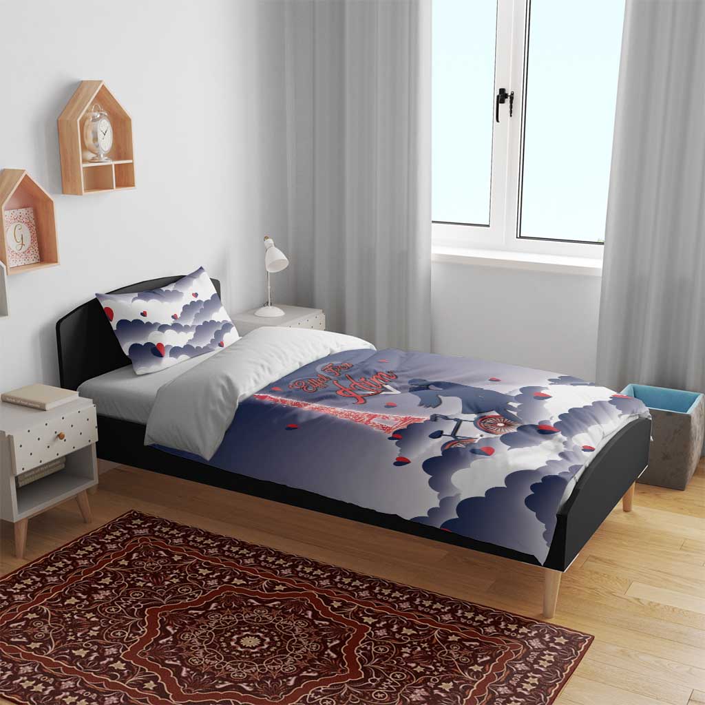 France Bedding Set Eiffel For Him - Wonder Print Shop
