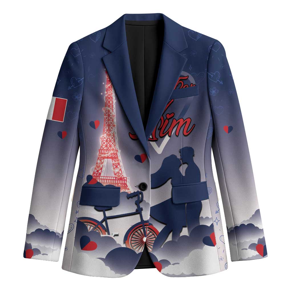 Personalized France Blazer Eiffel For Him - Wonder Print Shop