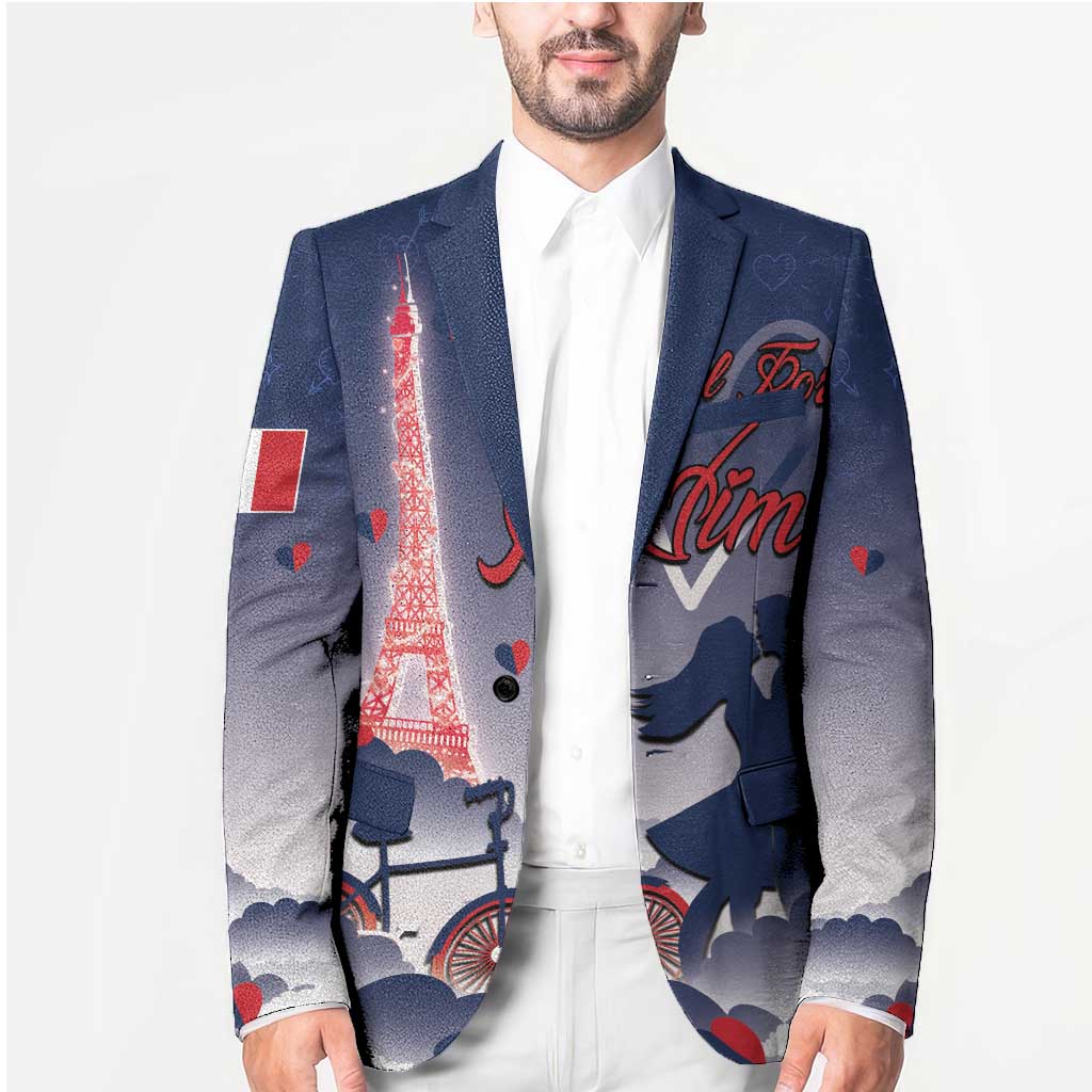 Personalized France Blazer Eiffel For Him - Wonder Print Shop