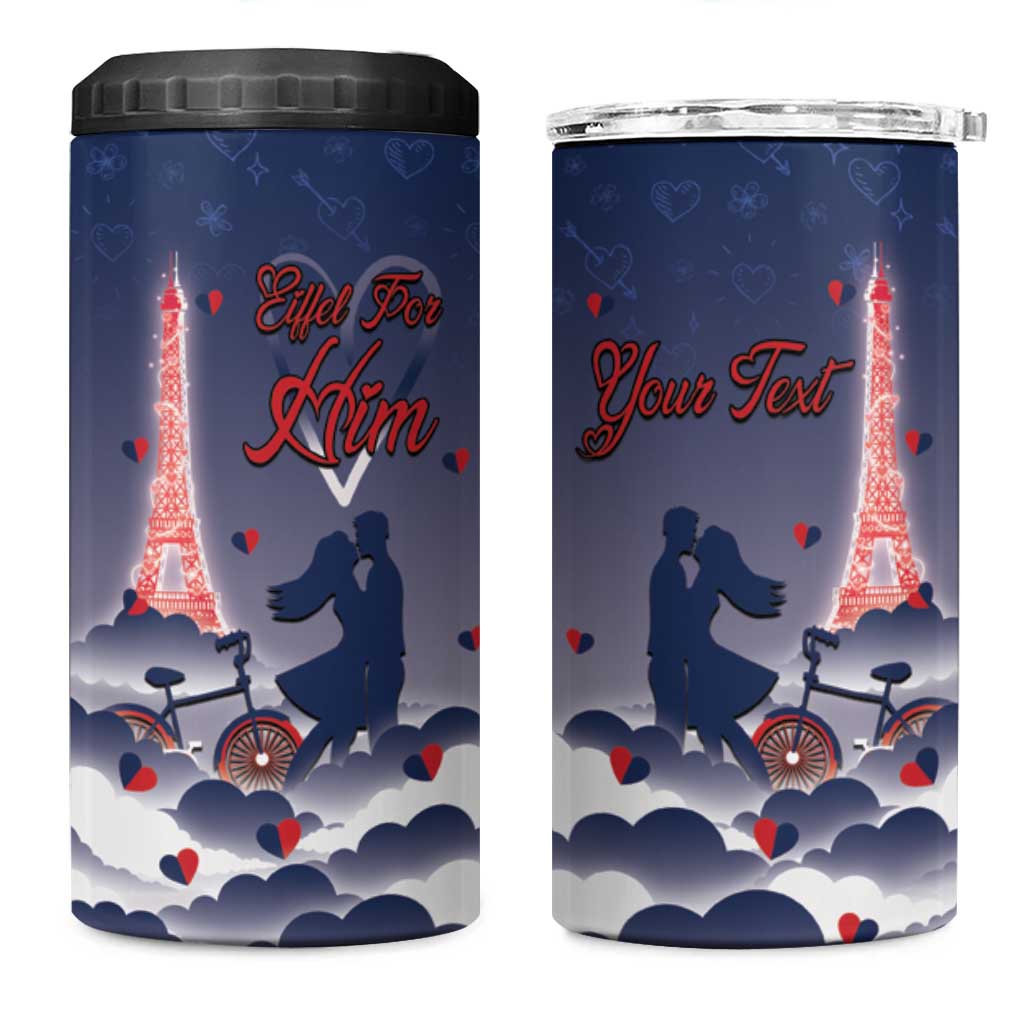 Personalized France 4 in 1 Can Cooler Tumbler Eiffel For Him - Wonder Print Shop
