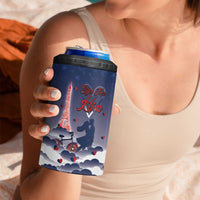 Personalized France 4 in 1 Can Cooler Tumbler Eiffel For Him - Wonder Print Shop