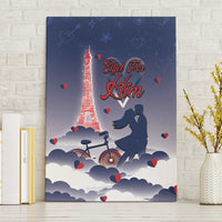 France Canvas Wall Art Eiffel For Him - Wonder Print Shop