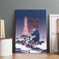 France Canvas Wall Art Eiffel For Him - Wonder Print Shop