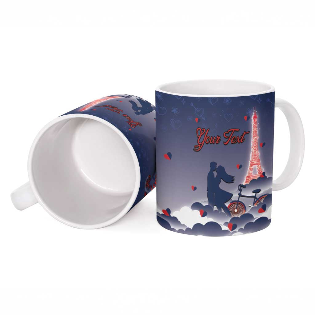 Personalized France Ceramic Mug Eiffel For Him - Wonder Print Shop