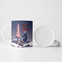Personalized France Ceramic Mug Eiffel For Him - Wonder Print Shop