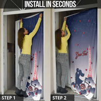 France Door Cover Eiffel For Him - Wonder Print Shop