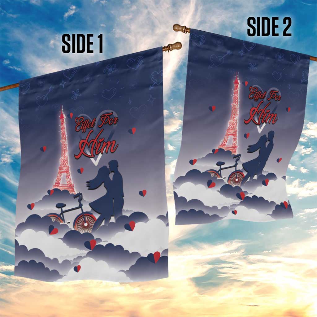 France Garden Flag Eiffel For Him - Wonder Print Shop