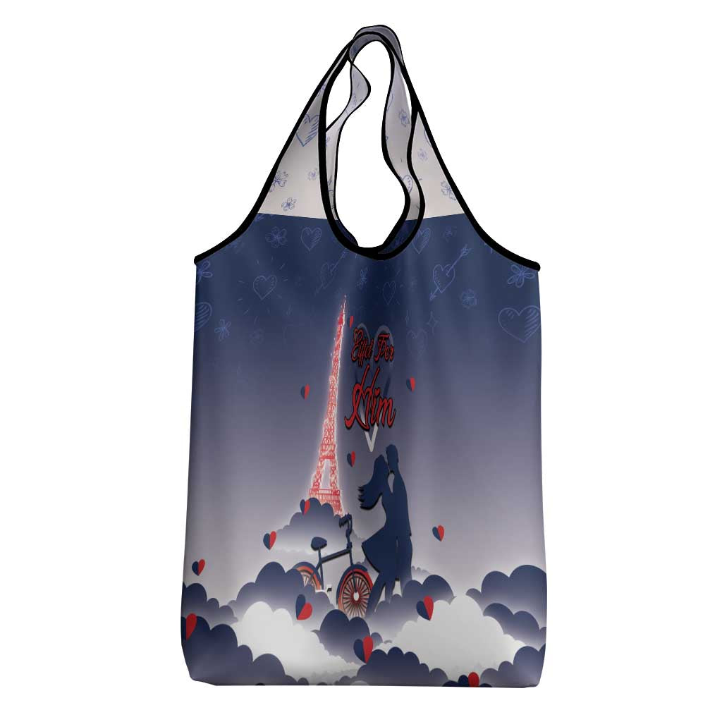 France Grocery Bag Eiffel For Him - Wonder Print Shop