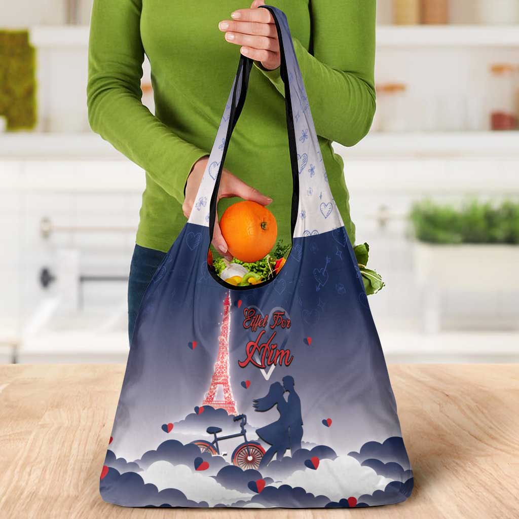 France Grocery Bag Eiffel For Him - Wonder Print Shop