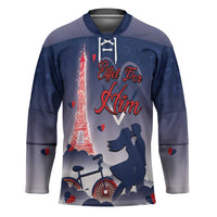 Personalized France Hockey Jersey Eiffel For Him - Wonder Print Shop