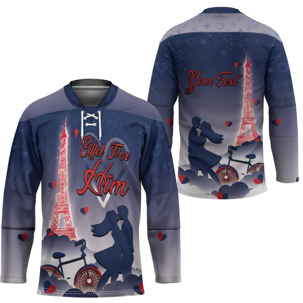 Personalized France Hockey Jersey Eiffel For Him - Wonder Print Shop
