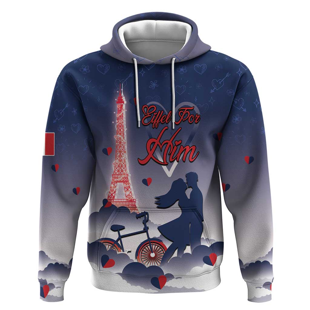 Personalized France Hoodie Eiffel For Him - Wonder Print Shop