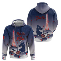 Personalized France Hoodie Eiffel For Him - Wonder Print Shop