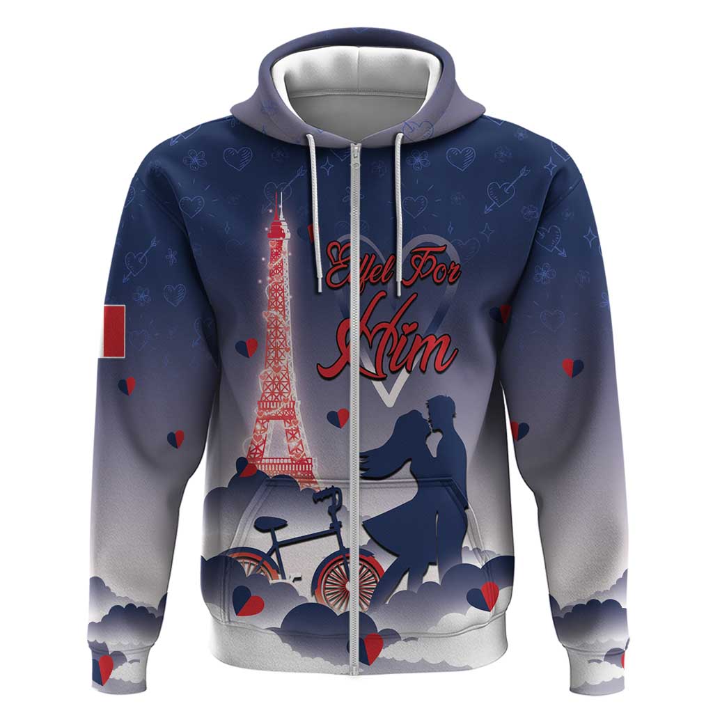 Personalized France Hoodie Eiffel For Him - Wonder Print Shop