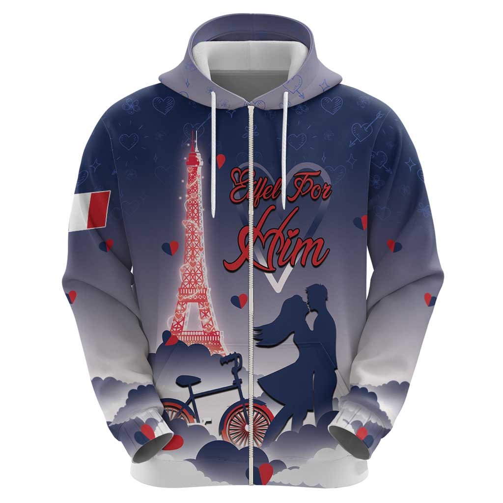 Personalized France Hoodie Eiffel For Him - Wonder Print Shop