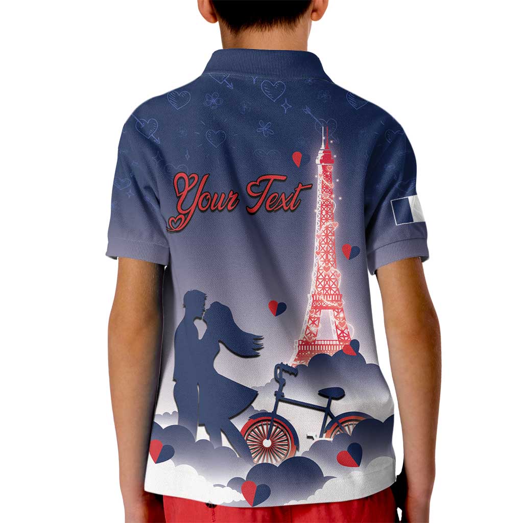 Personalized France Kid Polo Shirt Eiffel For Him - Wonder Print Shop