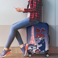 France Luggage Cover Eiffel For Him - Wonder Print Shop