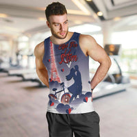 Personalized France Men Tank Top Eiffel For Him - Wonder Print Shop