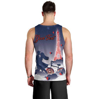 Personalized France Men Tank Top Eiffel For Him - Wonder Print Shop
