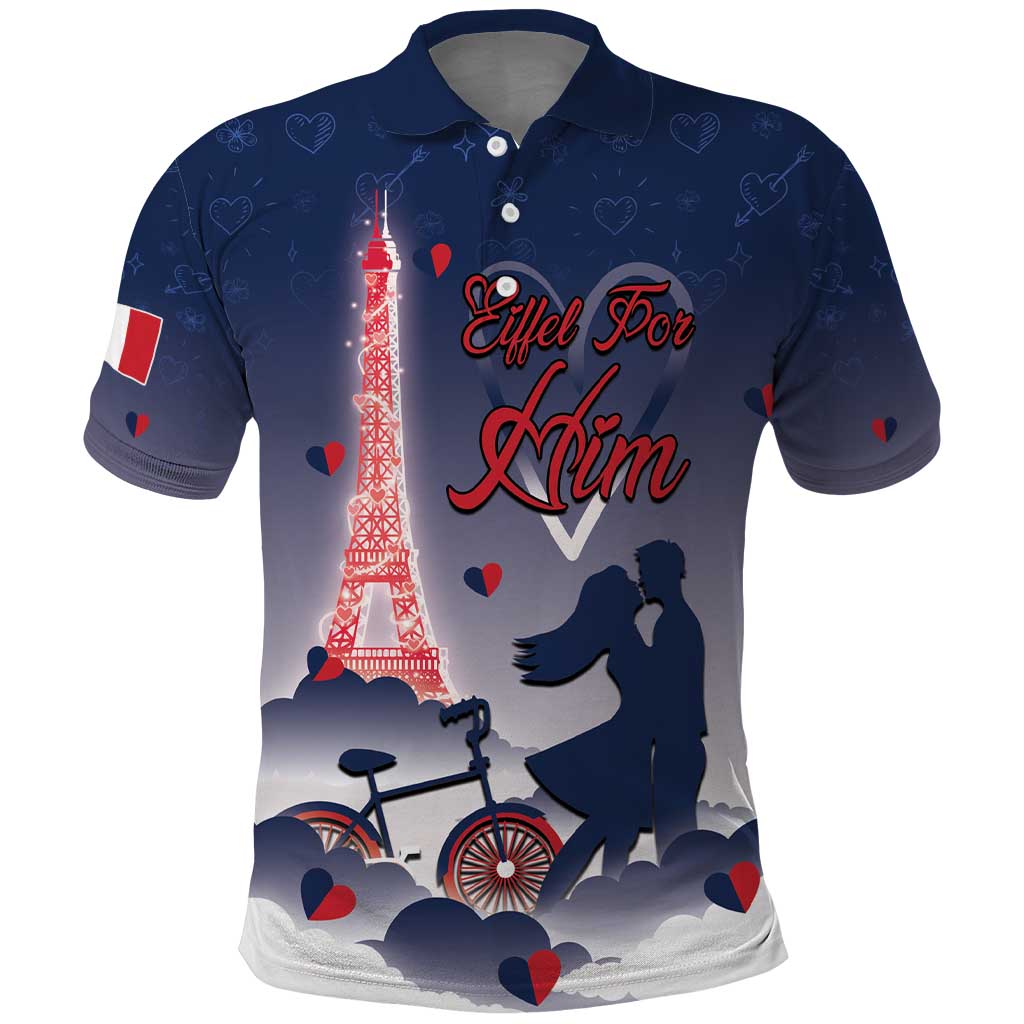 Personalized France Polo Shirt Eiffel For Him - Wonder Print Shop