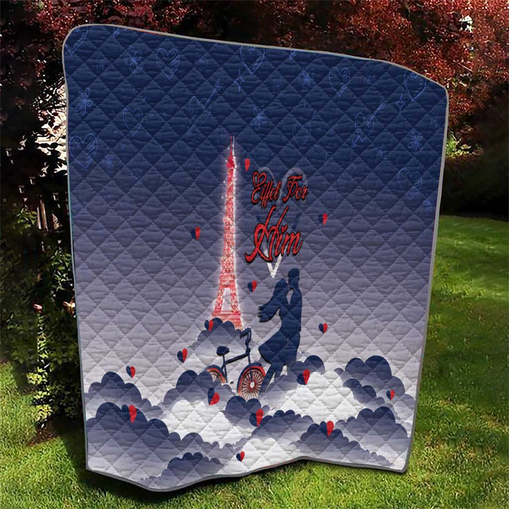 France Quilt Eiffel For Him - Wonder Print Shop