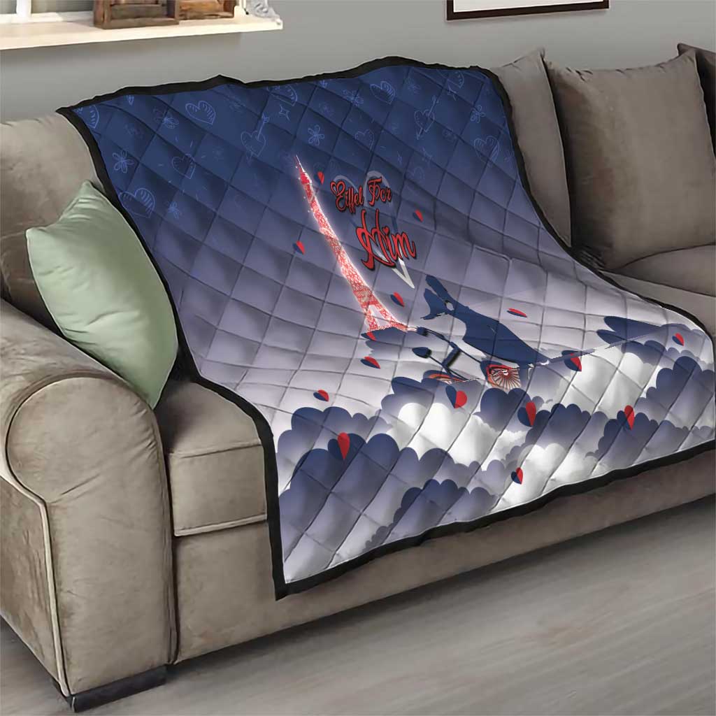 France Quilt Eiffel For Him - Wonder Print Shop