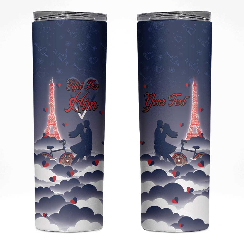 Personalized France Skinny Tumbler Eiffel For Him - Wonder Print Shop