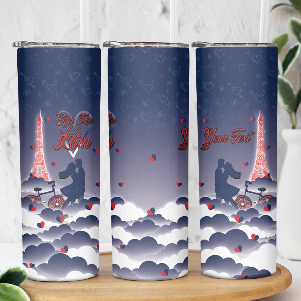 Personalized France Skinny Tumbler Eiffel For Him - Wonder Print Shop