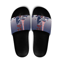France Slide Sandals Eiffel For Him - Wonder Print Shop