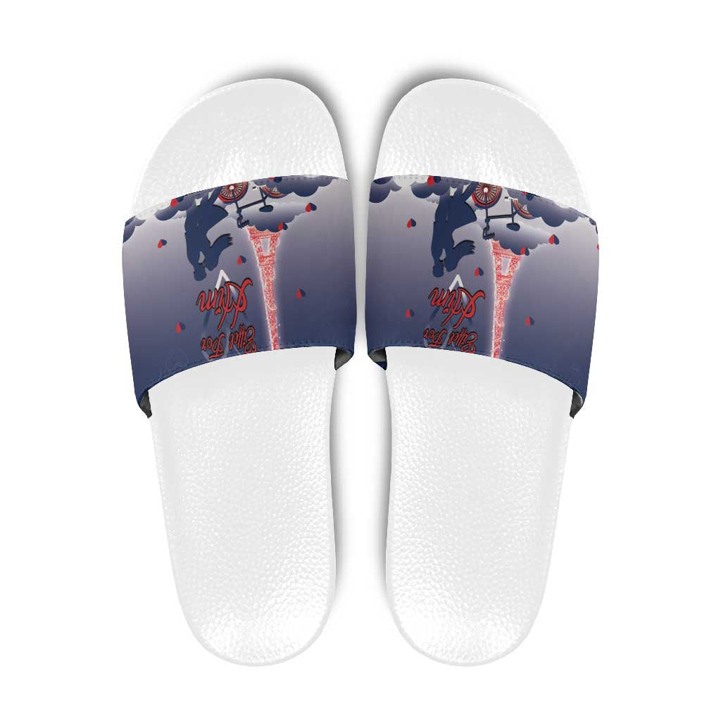 France Slide Sandals Eiffel For Him - Wonder Print Shop