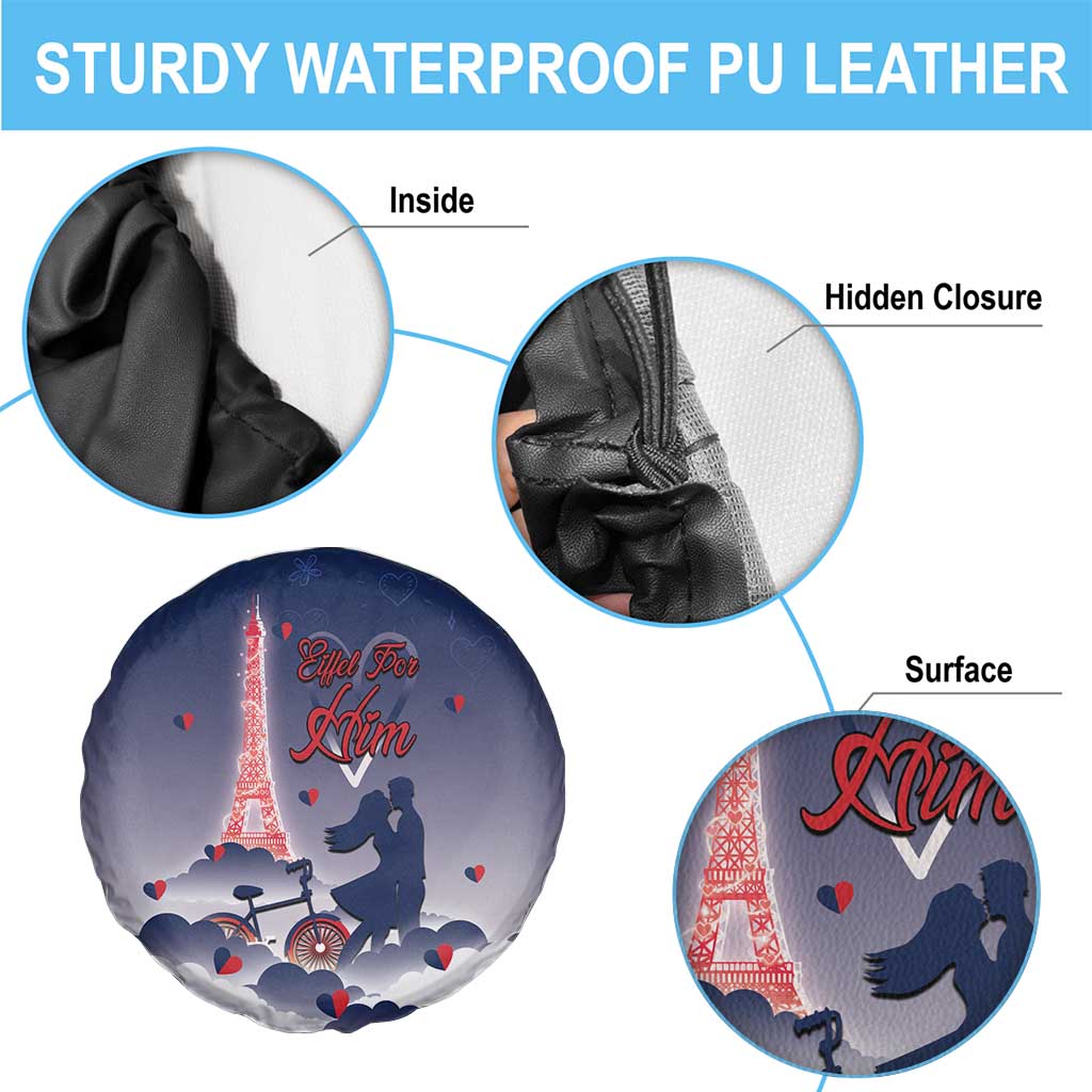 France Spare Tire Cover Eiffel For Him - Wonder Print Shop