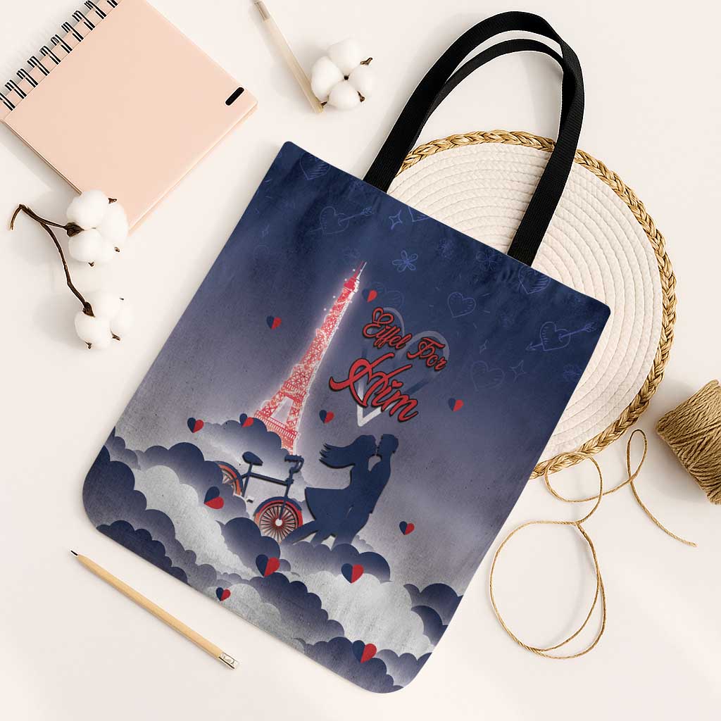 France Tote Bag Eiffel For Him - Wonder Print Shop