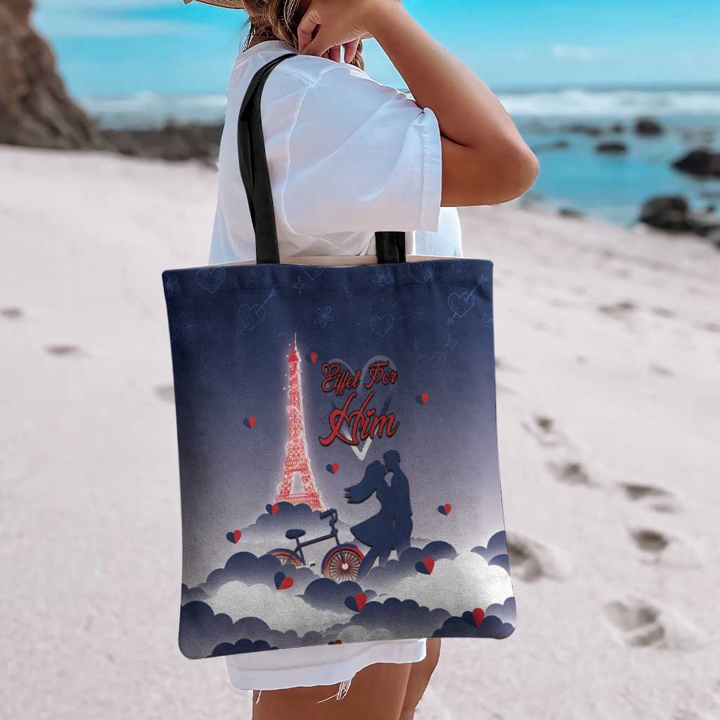 France Tote Bag Eiffel For Him - Wonder Print Shop