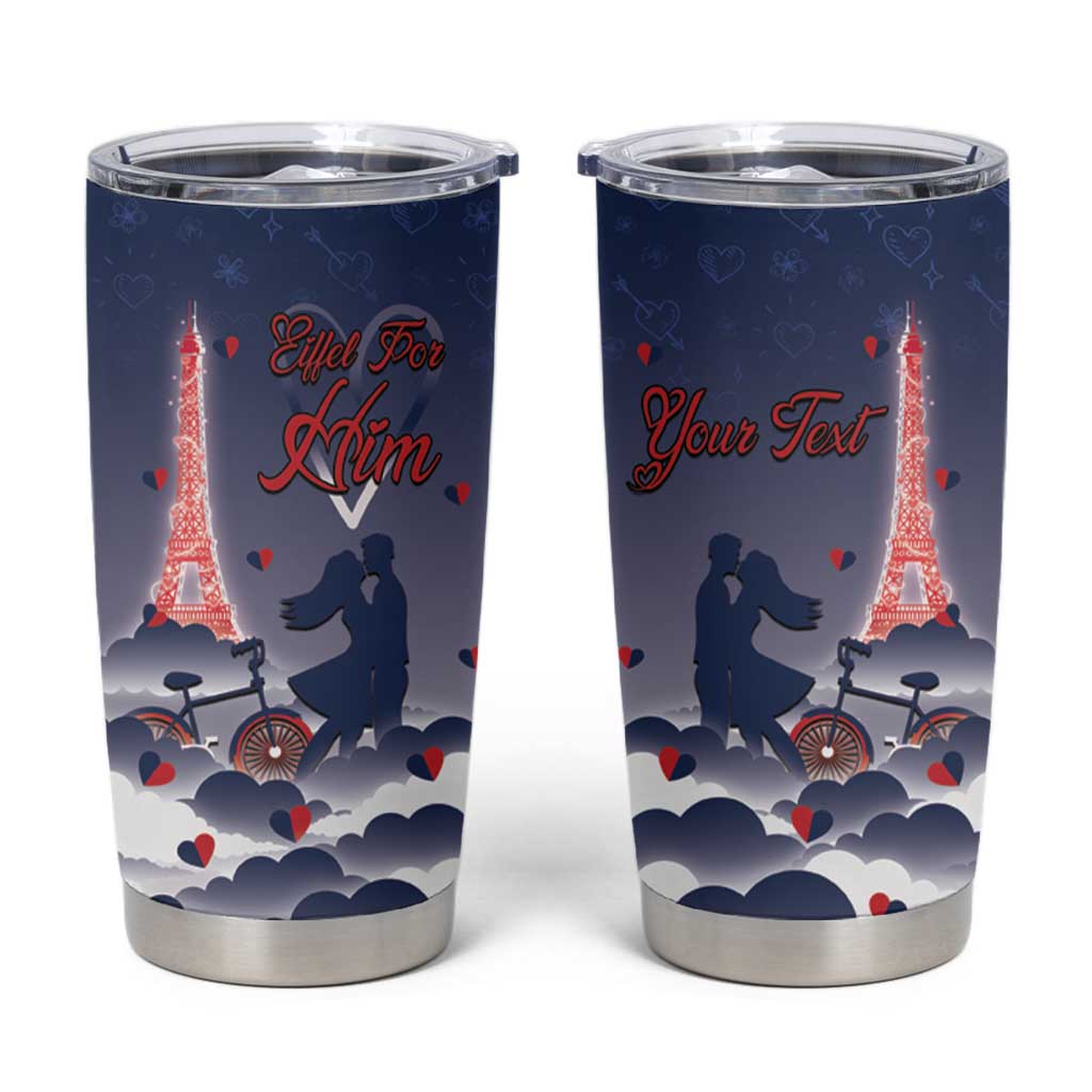 Personalized France Tumbler Cup Eiffel For Him - Wonder Print Shop