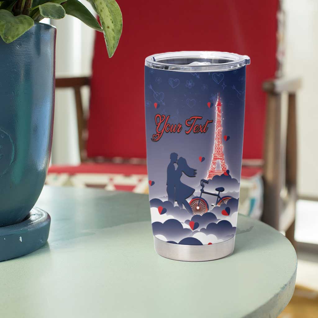 Personalized France Tumbler Cup Eiffel For Him - Wonder Print Shop