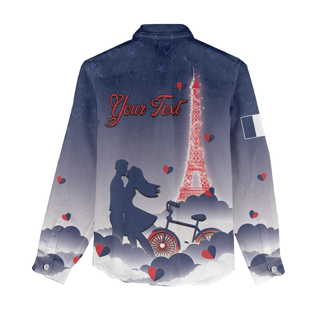 Personalized France Women Casual Shirt Eiffel For Him - Wonder Print Shop